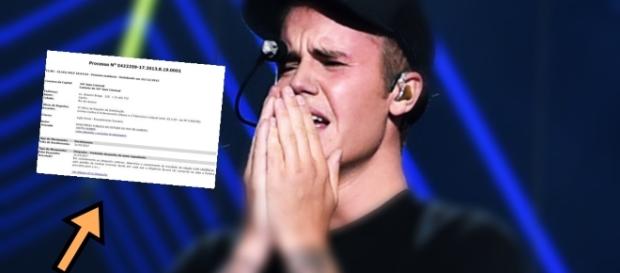 Justin Bieber chora - Imagem/Google Justin Bieber chora - Imagem/Google