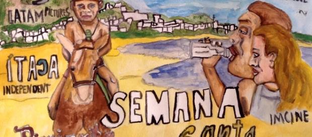 Las playas de Acapulco sirven de locación para la Semana Santa de Alejandra Marques. Las playas de Acapulco sirven de locación para la Semana Santa de Alejandra Marques.