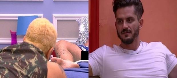Marcos conta por que acha que Daniel é gay (foto: reprodução TV Globo) Marcos conta por que acha que Daniel é gay (foto: reprodução TV Globo)