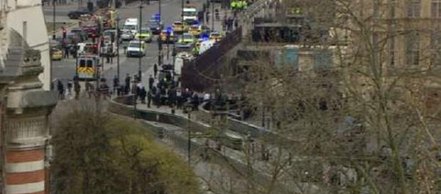 Parliament Square closed after terror incident (source: bbc.co.uk) Parliament Square closed after terror incident (source: bbc.co.uk)