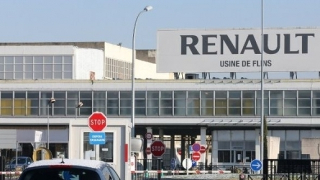 Il sito Renault di Flins dove l'incidente si è verificato