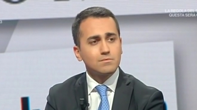 Luigi Di Maio del Movimento 5 Stelle