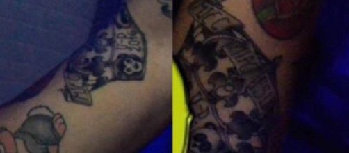 Claudio Sona e il nuovo tatuaggio che parla anche di Mario Serpa