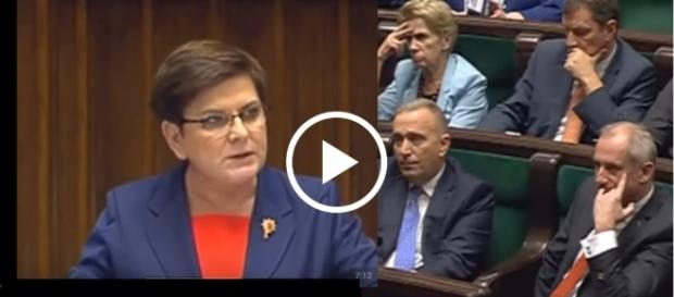 Beata Szydło z mównicy sejmowej mocno uderzyła w opozycję totalną. Beata Szydło z mównicy sejmowej mocno uderzyła w opozycję totalną.