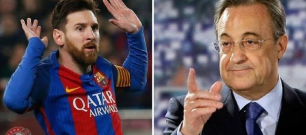 Leo Messi y Florentino Pérez son actualidad Leo Messi y Florentino Pérez son actualidad