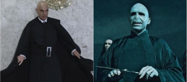 Seriam Alexandre de Moraes e Voldemort a mesma pessoa? Internautas acham que sim Seriam Alexandre de Moraes e Voldemort a mesma pessoa? Internautas acham que sim