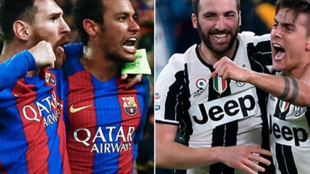 Diretta tv Juve-Barcellona in chiaro su Canale 5