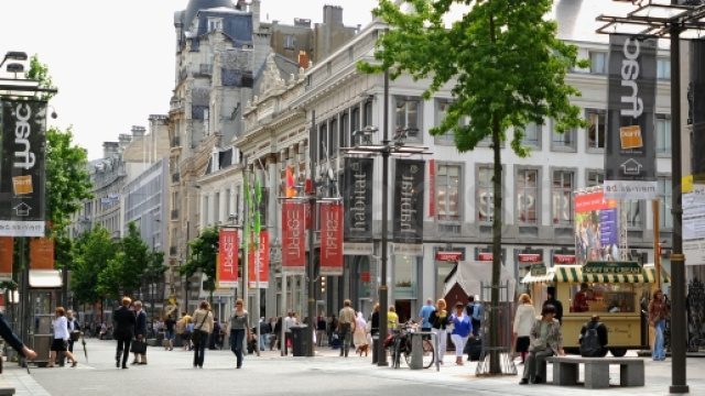 La strada commerciale di le Mehir. Luogo del presunto attentato