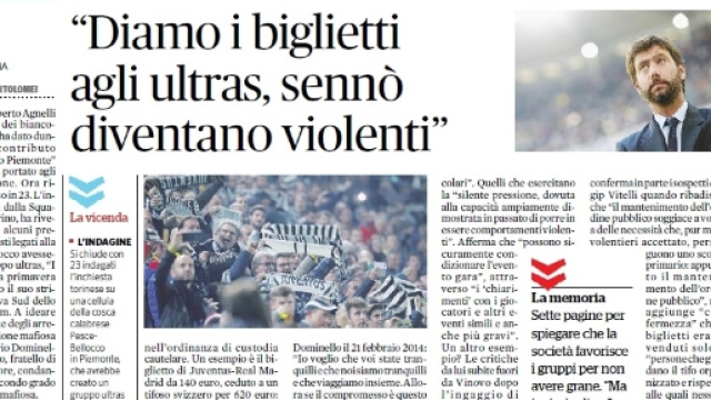 Nuove intercettazioni emerse di recente confermano rapporti tra Juventus e 'ndrangheta