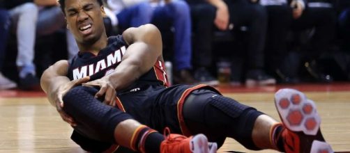 The Miami Heat's Hassan Whiteside suffers sprained MCL and is ... - givemesport.com
