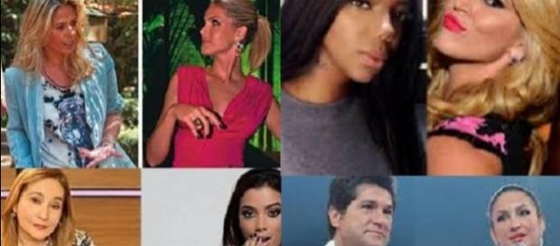 Alguns famosos que não se dão bem Alguns famosos que não se dão bem