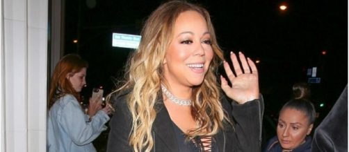 Mariah Carey mostrando sua beleza