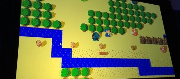 8-bit prototype for Breath of the Wild in all of it's glory 8-bit prototype for Breath of the Wild in all of it's glory