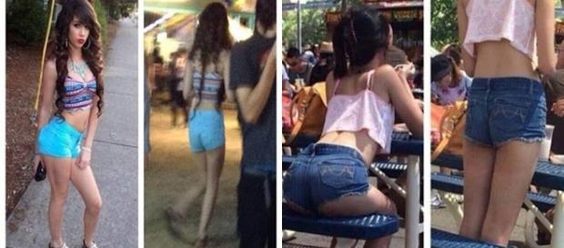 Duas garotas que eram um pouco diferentes da realidade Duas garotas que eram um pouco diferentes da realidade
