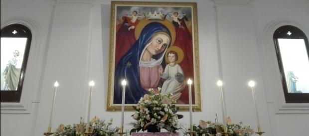 Nuovo dipinto della Madonna di Costantinopoli Nuovo dipinto della Madonna di Costantinopoli