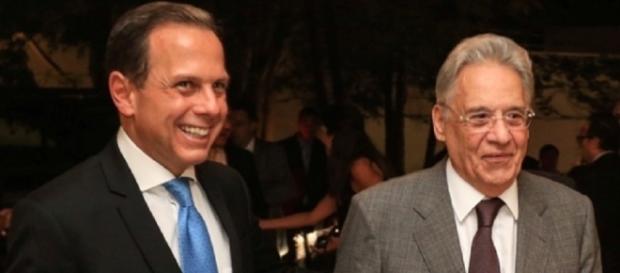 Prefeito de São Paulo, rebateu as críticas do ex-presidente Fernando Henrique Cardoso sobre eventual candidatura de Doria à presidência do país. Prefeito de São Paulo, rebateu as críticas do ex-presidente Fernando Henrique Cardoso sobre eventual candidatura de Doria à presidência do país.