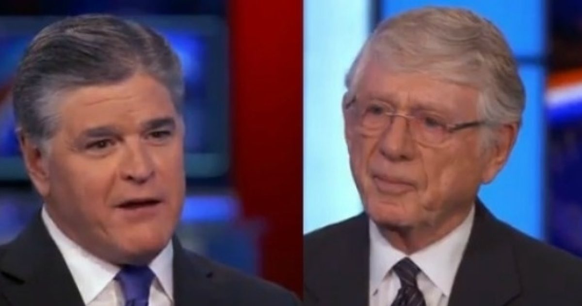 Sean Hannity owned by Ted Koppel, told he's 'bad for America' right to his face