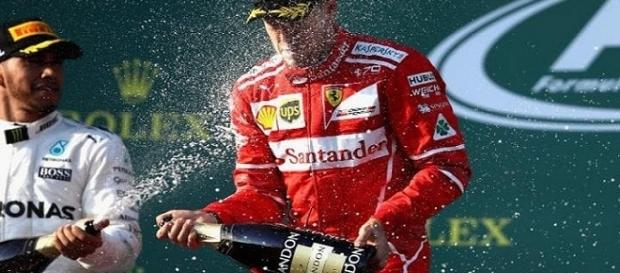 primera victoria de la temporada para Sebastian Vettel primera victoria de la temporada para Sebastian Vettel