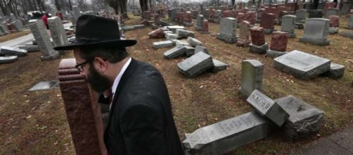 Dozens of headstones toppled at Jewish cemetery in Missouri ... - houstonchronicle.com