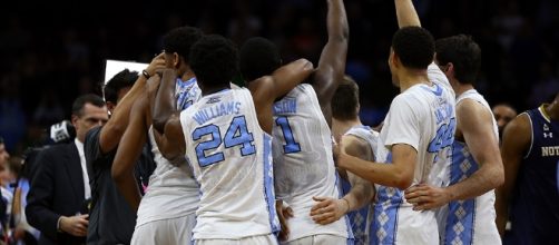 The Tar Heels are celebrating another Final Four appearance after Sunday's close win. [Image via Blasting News image library/inquisitr.com]