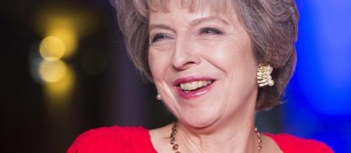 Theresa May becomes first British Prime Minister to be snapped on ... - thesun.co.uk