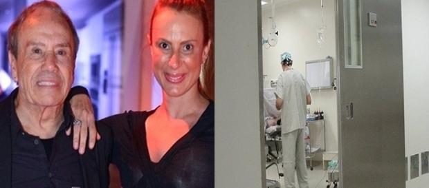 Ator é internado com fratura na costela Ator é internado com fratura na costela