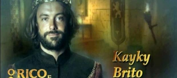 Ator Kayky Brito vive o príncipe Evil-Merodaque, em 'O Rico e Lázaro' Ator Kayky Brito vive o príncipe Evil-Merodaque, em 'O Rico e Lázaro'