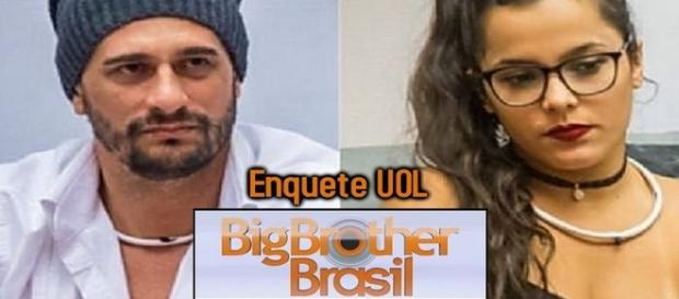 "BBB 2017" resultado da enquete UOL desta segunda entre Daniel e Emilly "BBB 2017" resultado da enquete UOL desta segunda entre Daniel e Emilly