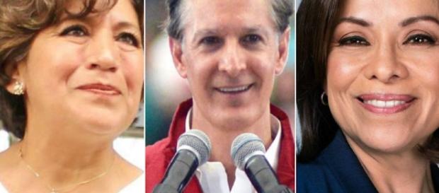 Defina Gómez, Alfredo del Mazo, Josefina Vázquez Mota Defina Gómez, Alfredo del Mazo, Josefina Vázquez Mota