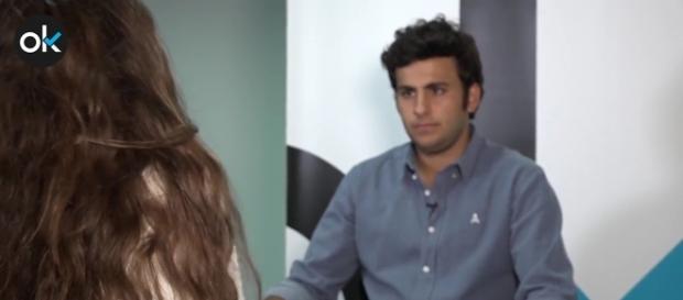 Jaime Acero durante una de sus entrevistas. Jaime Acero durante una de sus entrevistas.