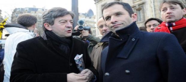 Jean-Luc Mélenchon et Benoit Hamon faisaient partie du même courant au PS Jean-Luc Mélenchon et Benoit Hamon faisaient partie du même courant au PS