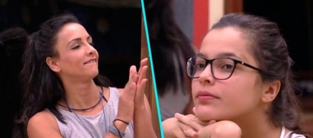 Marinalva e Emilly entram em discussão Marinalva e Emilly entram em discussão