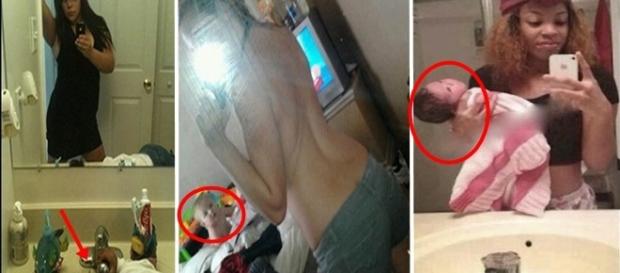 Três das mães que estão na publicação. Três das mães que estão na publicação.