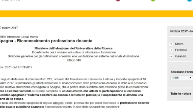 Abilitarsi in Spagna, ma serve superamento concorso