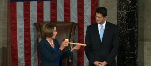 Nancy Pelosi passes gavel to House Speaker Paul Ryan - cnn