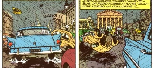 Automobili fiammanti in letteratura pop