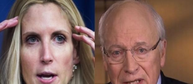 Ann Coulter, Dick Cheney, via Twitter Ann Coulter, Dick Cheney, via Twitter