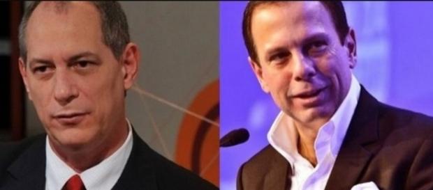 "Discussões" entre Ciro e Doria têm aumentando nos últimos dias "Discussões" entre Ciro e Doria têm aumentando nos últimos dias