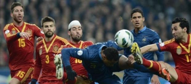 Francia vs España del año pasado Francia vs España del año pasado
