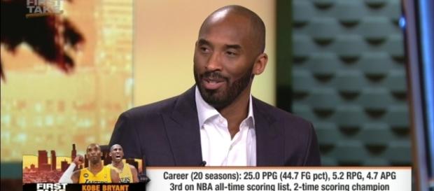 Kobe Bryant, Photo credit: ESPN screenshot Kobe Bryant, Photo credit: ESPN screenshot