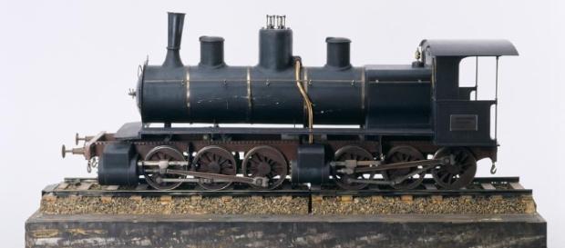 Les deux locomotives Mallet du train touristique de l'Ardèche ont été mises en service au XIX ème siècle Les deux locomotives Mallet du train touristique de l'Ardèche ont été mises en service au XIX ème siècle