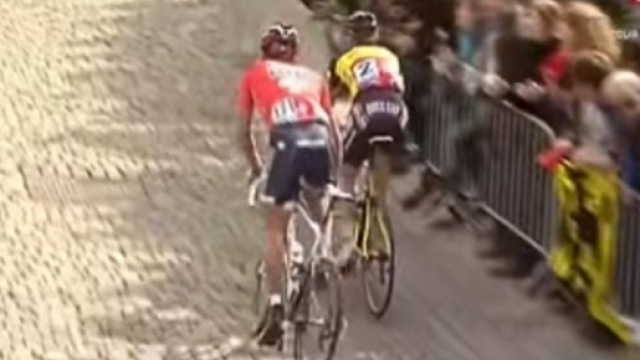 Boonen e Cancellara al Giro delle Fiandre 2010