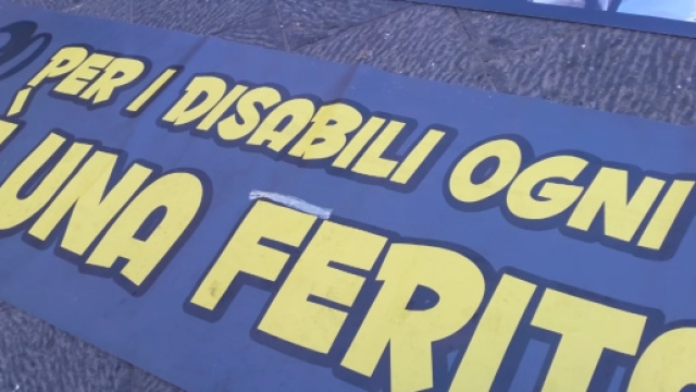 "per i disabili ogni taglio è una ferita"