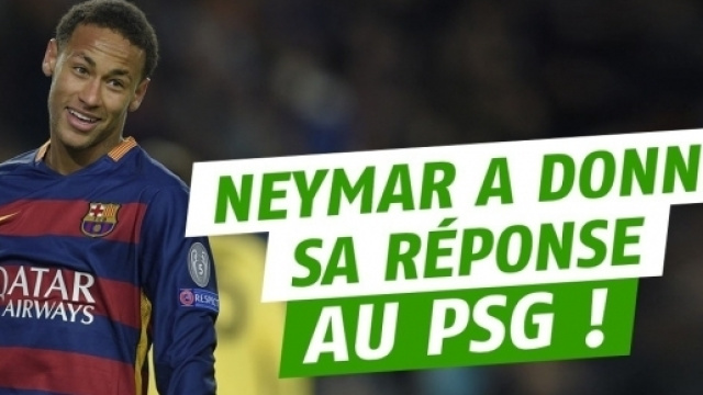 PSG transfert : Neymar a pris sa décision et donné sa réponse aux ... - gentside.com