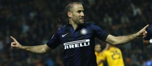 Rodrigo Palacio a fine stagione saluterà l'Inter