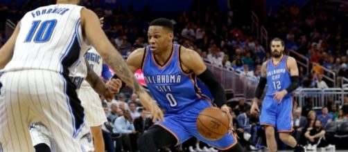 Westbrook scores 57, leads Thunder to 114-106 win in OT | WJLA - wjla.com