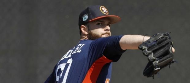 Dallas Keuchel é um dos destaques da NL West (foto: divulgação Twitter) Dallas Keuchel é um dos destaques da NL West (foto: divulgação Twitter)