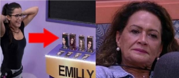Detalhe em tintas de cabelo causam suspeita em Ieda sobre a vitória de Emilly Detalhe em tintas de cabelo causam suspeita em Ieda sobre a vitória de Emilly