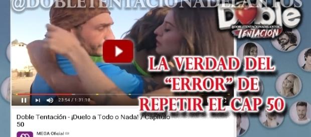 El falso error involuntario de Doble Tentación El falso error involuntario de Doble Tentación