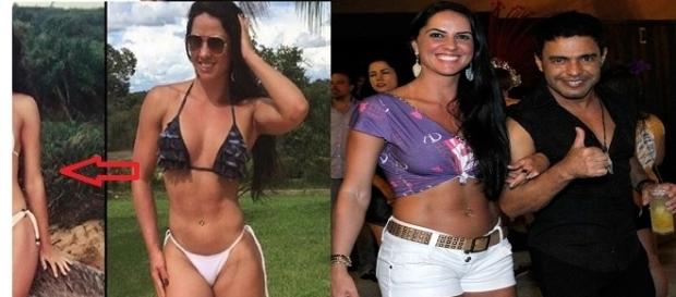 Graciele Lacerda aparece completamente diferente em foto tirada há vinte anos atrás Graciele Lacerda aparece completamente diferente em foto tirada há vinte anos atrás